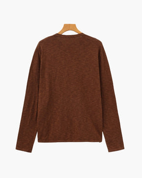 Linen Cotton Essential Crewneck