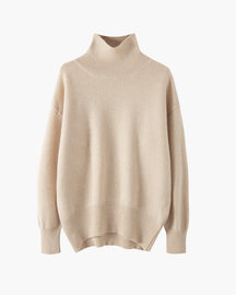 Eleganter Damen-Rollkragenpullover