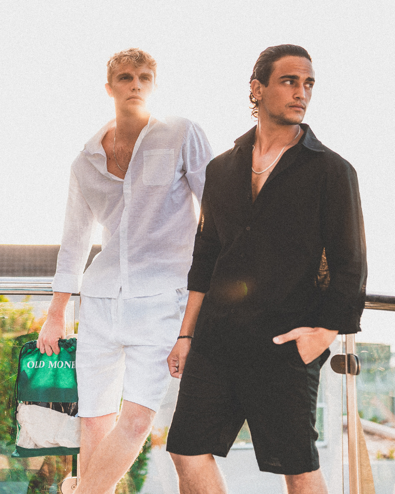 Casablanca - Premium linneshorts