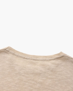 Linen Cotton Essential Crewneck